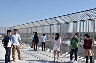 屋上テラスの画像