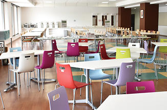 学生ラウンジ内の画像